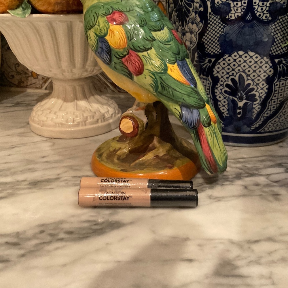 TWO Revlon Colorstay concealer 005 Fair NEW with plastic wrap in tact